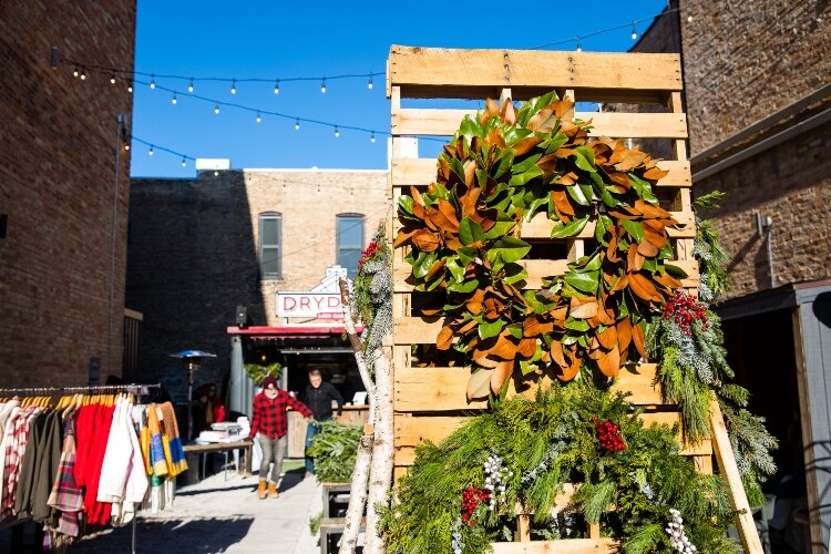 Downtown Bay City is a busy place on Sundays between Thanksgiving and Christmas.
