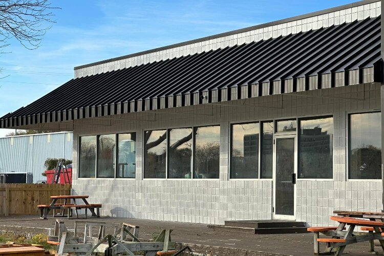 Extensive renovations are taking place both inside and outside the new H2O's Waterside Grill. (Photo courtesy of H2O's Waterside Grill)