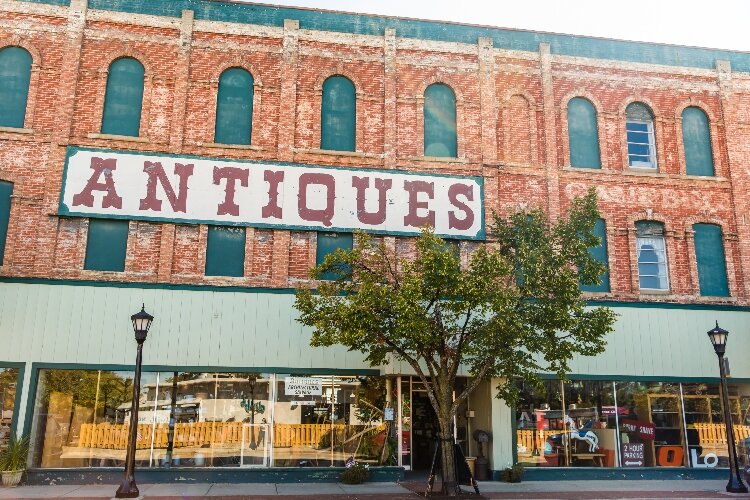 The Bay City Antiques Center was once home to one of the city's finest and busiest hotels.