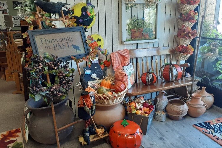 The Finest Antique and Home Decor is closed now as the owners ready for their annual Christmas-themed display. (Photo courtesy of Finest Antiques & Home Decor)