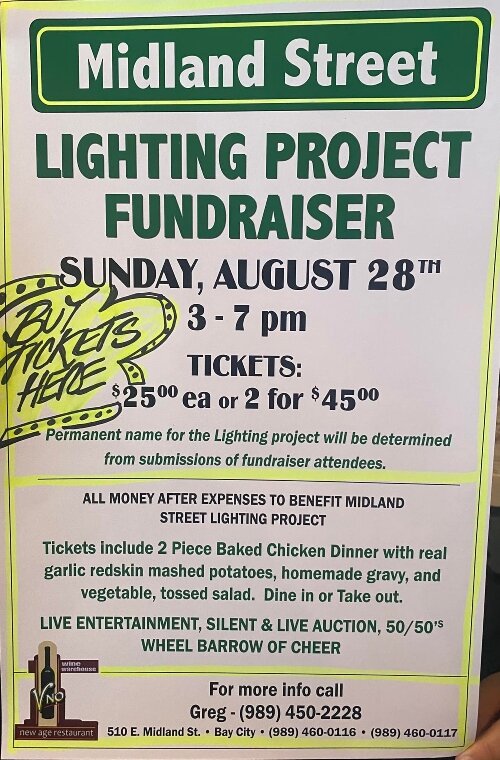 A fundraising event on Sun., Aug. 28 seeks to raise money for a special lighting project in the business district. (Photo courtesy of VNO)