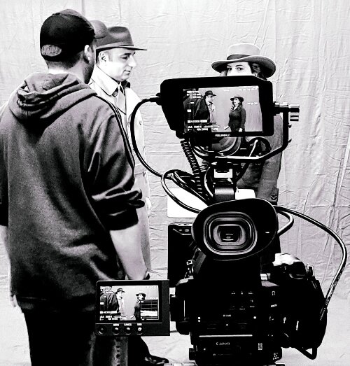 From left, the movie features the work of Gradowski, Alex Alexandrou, and Melisa Sandlin.