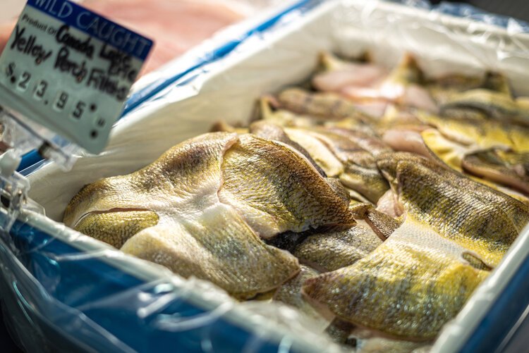 The company sends boats into Lake Huron to catch fish to sell, but also buys fish from trusted sources.