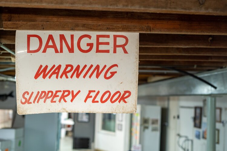During the peak of the season, workers sometimes still until the early morning hours to get fish ready for customers.