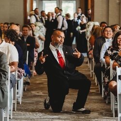 Frank Hidalgo expects to open an outdoor venue perfect for weddings this summer.