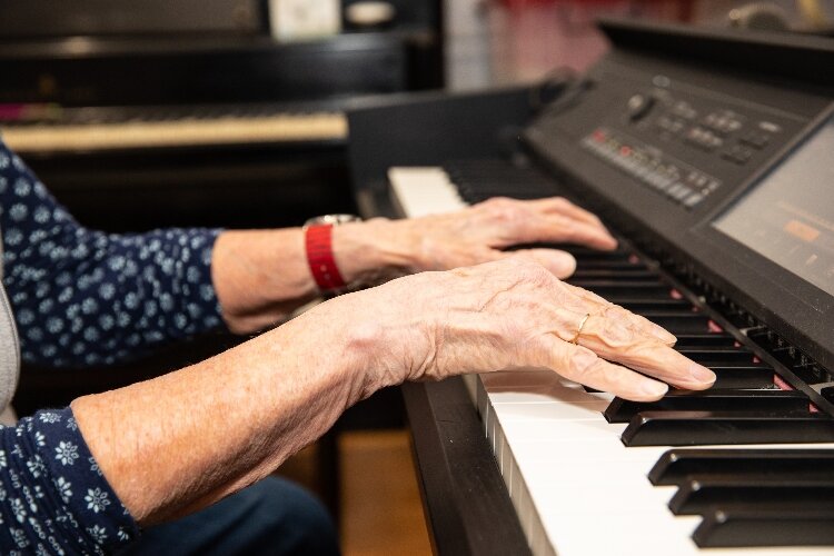 Harrigan studied music education in college, but graduated at a time when schools were cutting arts programs. Instead, she taught recreation at Essexville-Hampton Public Schools.