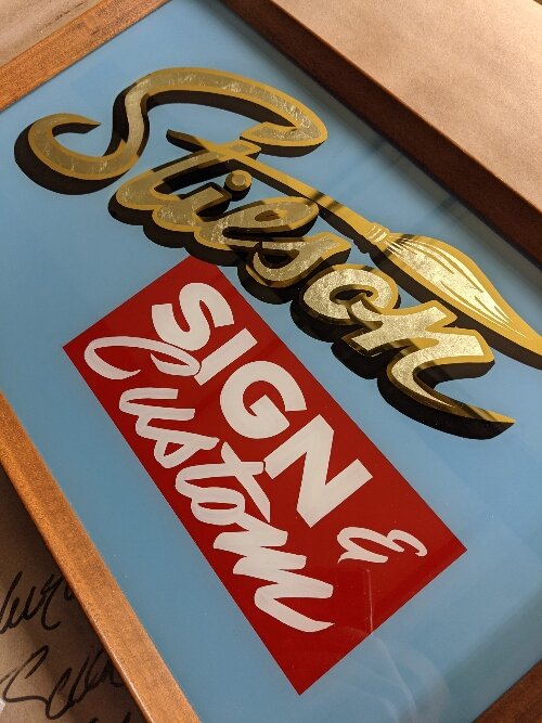 Before opening his own shop, Justin Stilson worked in a body shop and metal fabricator. He also has a background in art and woodworking. 