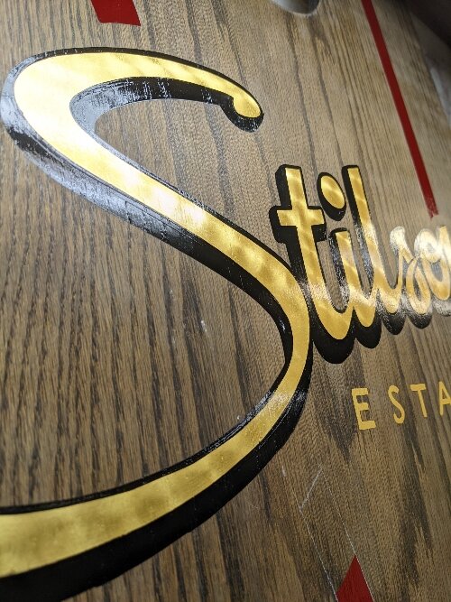 Everywhere Justin Stilson looks, he sees unique fonts and artwork he can incorporate into his signs.