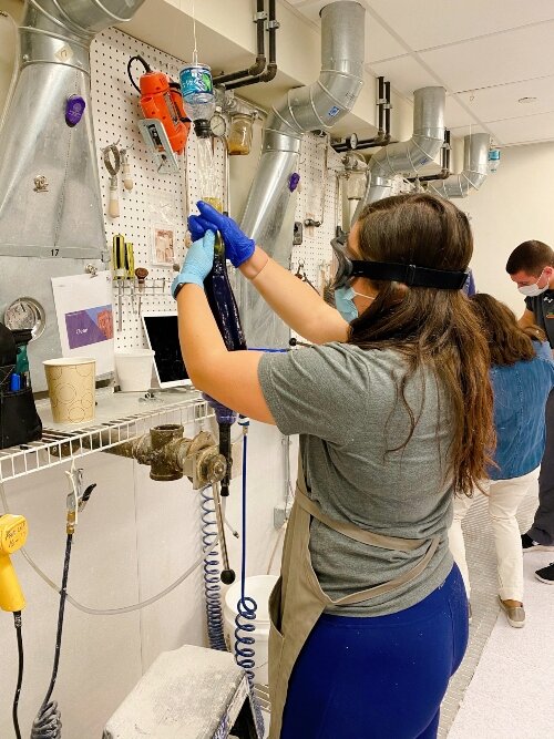 At Oakland Orthopedic, Leppek says she is able to use cutting-edge technology to help patients discover new normals. (Photo courtesy of Tessa Leppek)