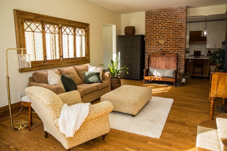 The Hofmann family has renovated nearly every portion of the interior, preserving historic elements whenever possible. (Photo by Ashley Brown)