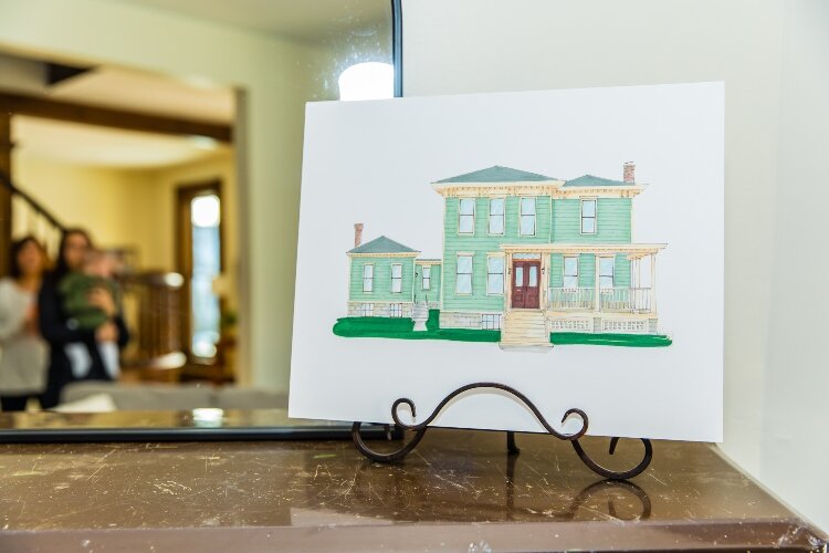 Next, the family wants to begin painting and restoring the home’s exterior. (Photo by Ashley Brown)