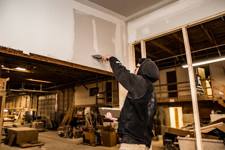 Each home is about 80% complete before leaving the General Housing production facility.