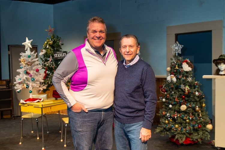 Jacobs met Miller when Miller was a judge at a one-act play competition. Jacobs was in the competition. The men have been friends for 40 years.