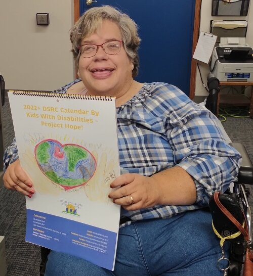 The DSRC is selling 2022 calendars created by its clients.