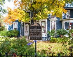 After Bousfield, this 2 ½-story house was home to lumber baron and Bay City Mayor Frank Woodworth; Dr. William Ballard; and Jack Coryell, who owned Monitor Sugar Co. and Robert Gage Coal Co.