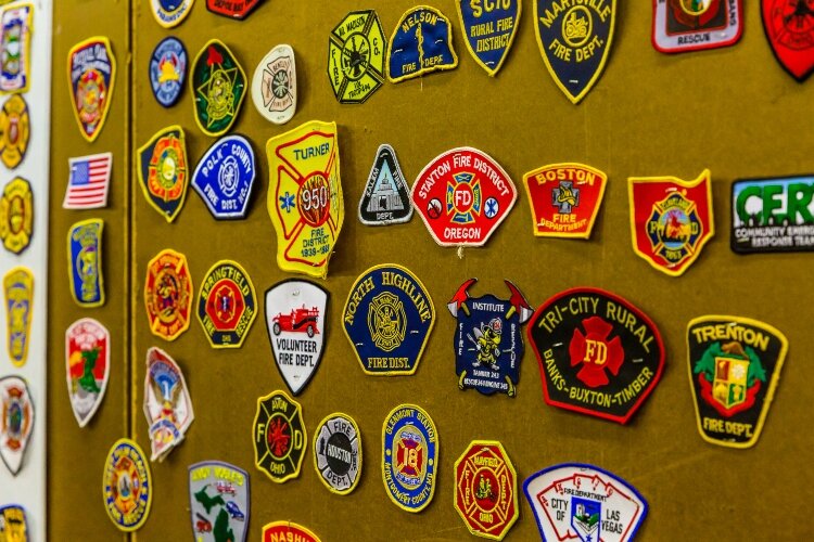Hundreds of pieces of first responder history are displayed inside the museum.