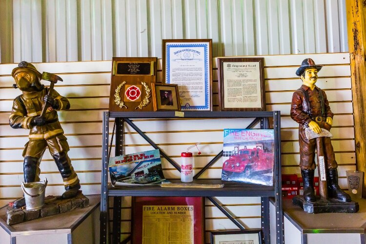 While the trucks are the stars of the museum, you'll find antique toys throughout., 