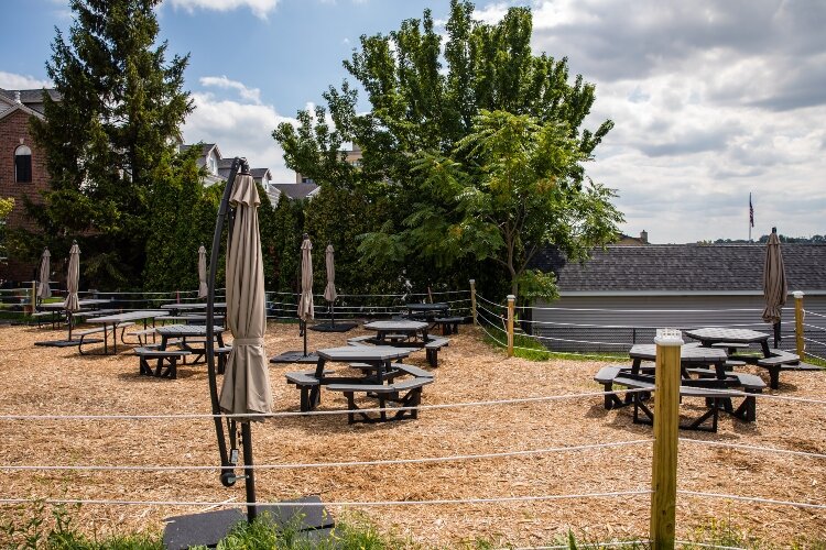 Drift will offer open-air dining including a fenced greenspace next to the building where customers can enjoy a meal and lawn games.