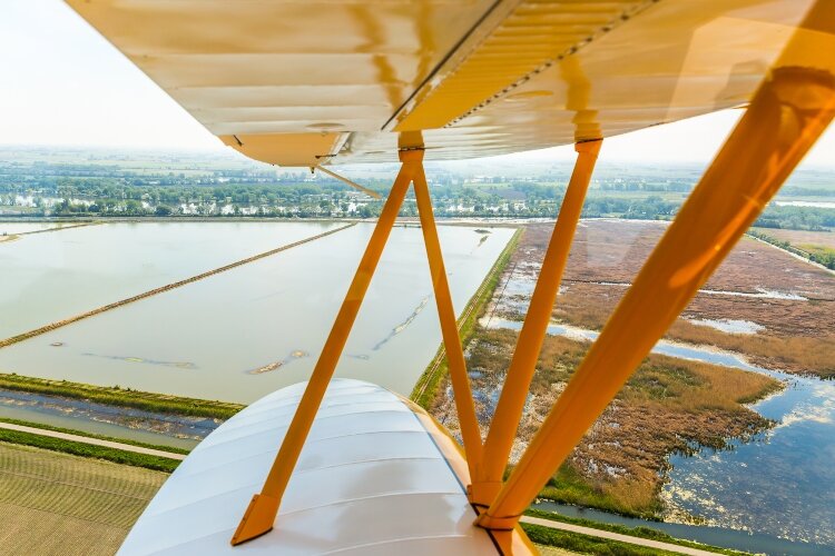 During World War II, WACO built gliders that carried troops, Jeeps, and artillery equipment.