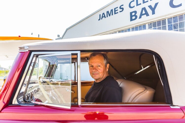 For security, Kolak doesn't publicize where he stores the car.