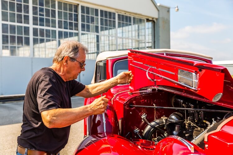 Kolak says he may eventually consign the car to a museum.