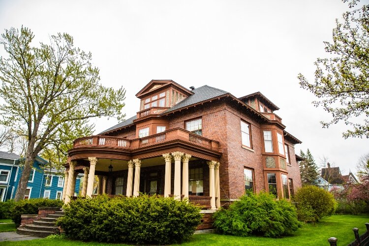 Herman Wendland, who built this home at 1200 McKinley St., was an immigrant from Germany. He opened a store inside the Crapo building (now The Legacy) in 1891.
