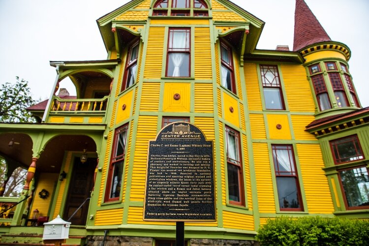 Whitney opened the Fraser House Block, where the Delta College Planetarium stands.