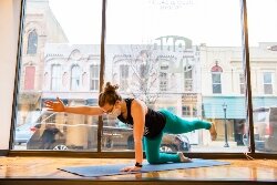 Wild says yoga helped her through a time of grief and pain.