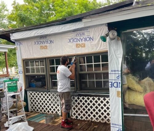 Habitat's Brian Krause is hopeful that volunteerism returns to normal in 2021, so he can help more veterans.