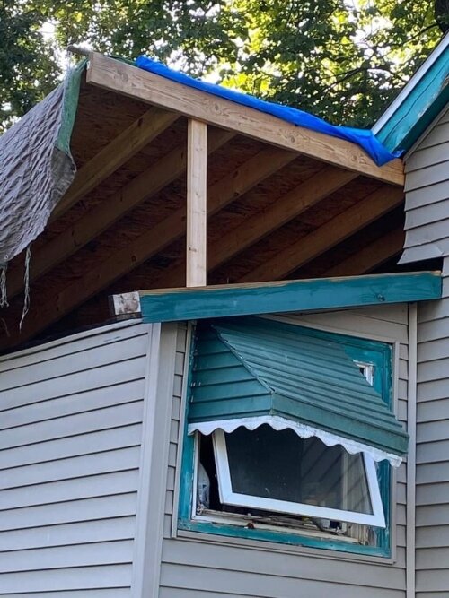 In 2020, Operation We Care focused on major repairs such as roofs.