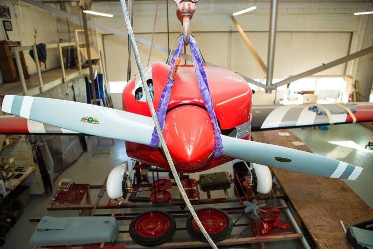 In all, Staudacher has built 39 airplanes. He personally conducted test flights on at least 30 of those.