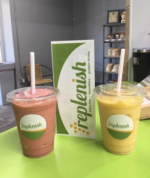 Replenish promises to deliver drinks and smoothies made with real fruits and vegetables sweetened with locally-sourced honey.