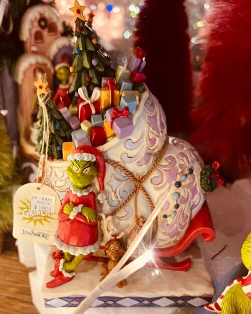 The staff begins in September to transform the garden center into a winter wonderland. (Photo courtesy of Begick Nursery & Garden Center)