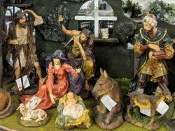 Local businesses spend weeks crafting beautiful displays long before the holiday season begins. (Photo courtesy of Warmbier Farms)