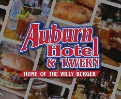 After a two-year break, the Williams family continues the tradition of offering food and entertainment at century-old Auburn Hotel & Tavern. (Photo courtesy of Auburn Hotel & Tavern)