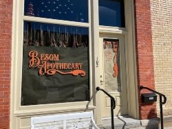 The shop is located on Walnut Street near Bay City's Midland Street entertainment district.