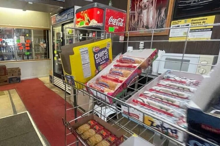 The owner of the Park Avenue Party Store tries to stock the items people in the neighborhood need. For some of the elderly people in the neighborhood, the store is their best option.(Photo courtesy of Park Avenue Party Store)
