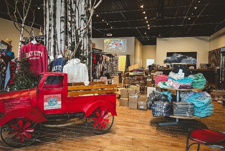 The family that owns the Saginaw Bay Trading Co. also owns and operates My Secret Garden.