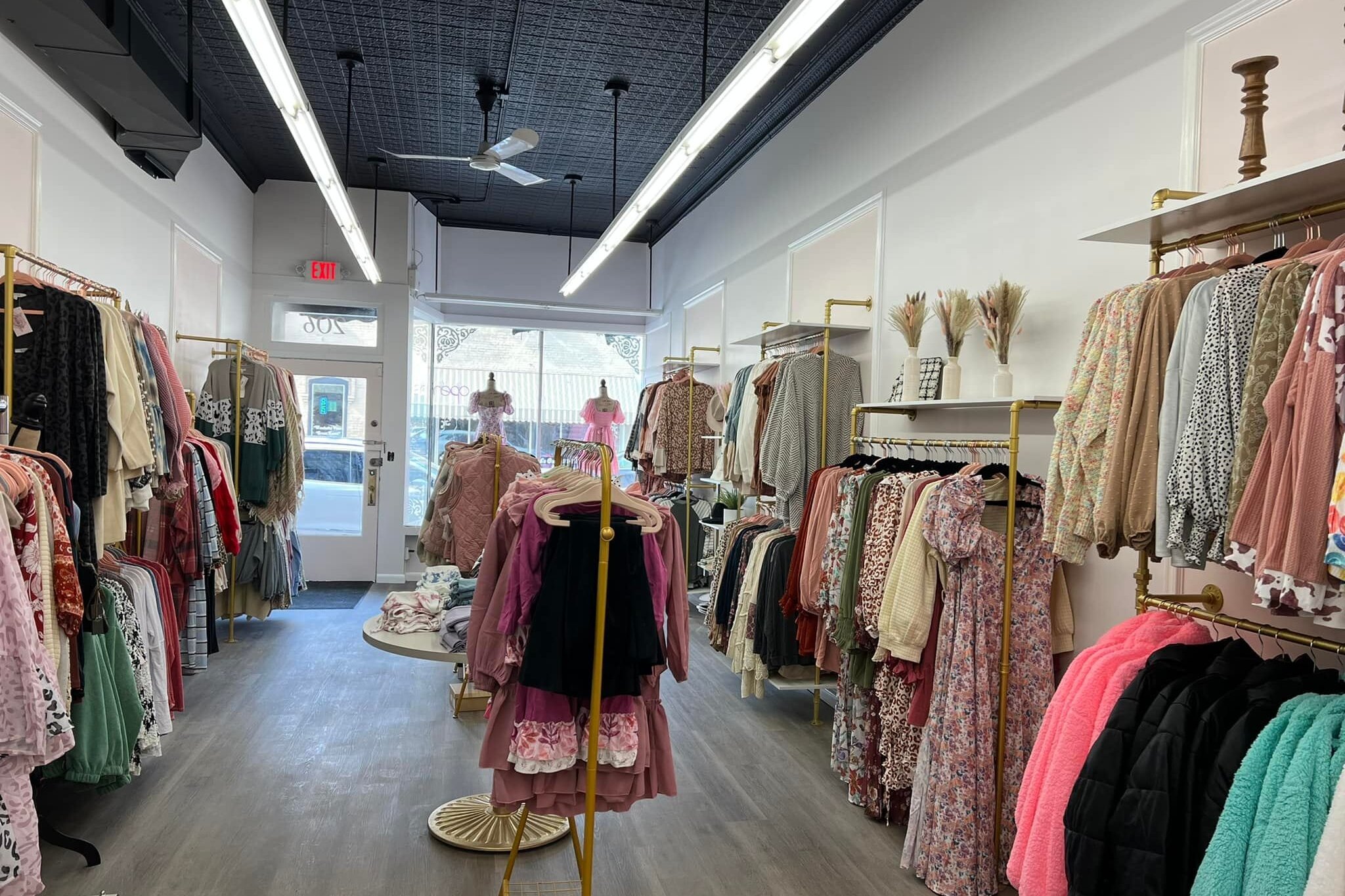 Correa's goal is to make women of all sizes and all ages feel beautiful in the clothing she stocks inside her boutique.
