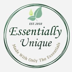 Soaps, lotions, balms, and teas fill the shelves at Essentially Unique.