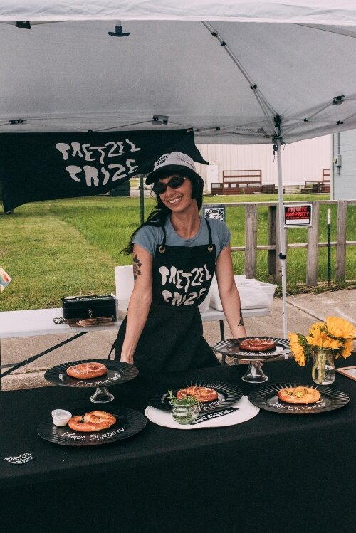 Stop by a farmers market, such as the Bay Area Farmers Market, and you're likely to find freshly-baked goods for a snack or meal.