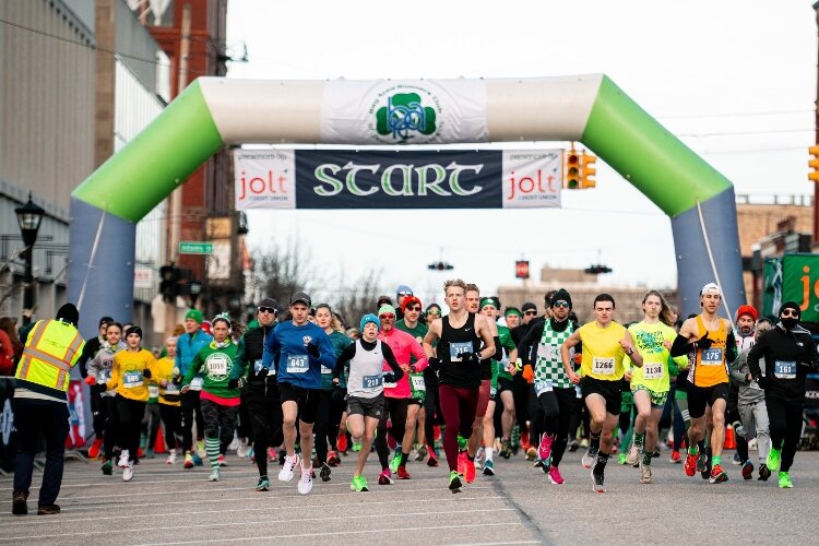 The first St. Patrick's Day Race was held in 1975, nearly 20 years after the first parade. 