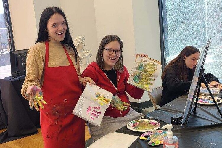 The collaboration between Bay-Arenac Community High School, Studio 23, and the Dow Bay Area Family Y began in 2021. A United Way of Bay County grant supports the partnership.