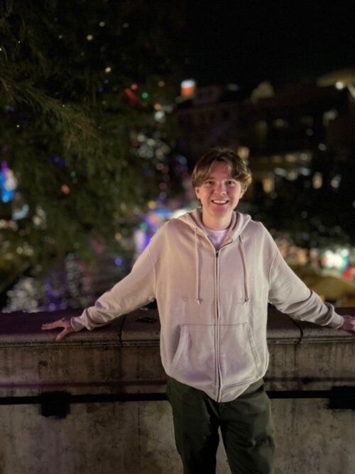 Lance Beringer believes his experiences working in a co-op job and as an intern at Dow are providing valuable experience and connections.