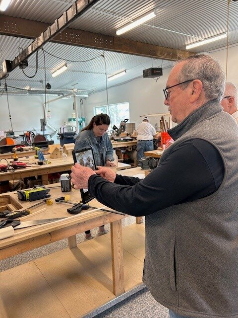 Some Eastern students spend one day a week at the Veterans Workshop & Learning Center near Downtown Bay City learning hands-on skills and about careers. Keith Markstrom is one of the veterans who works with the teens.