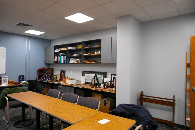 Students from Eastern High School meet at the center once a week for career exploration and hands-on training in the workshops.