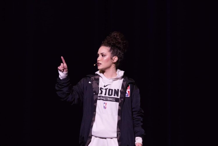 Lodewyk proudly wore her Detroit Pistons gear during the competition as she talked about women working in male-dominated industries during the pageant. She is using her platform to empower women. 