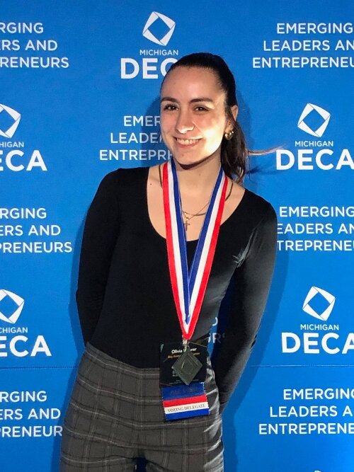 Olivia Maurer (Photo courtesy of the Bay-Arenac ISD Career Center)