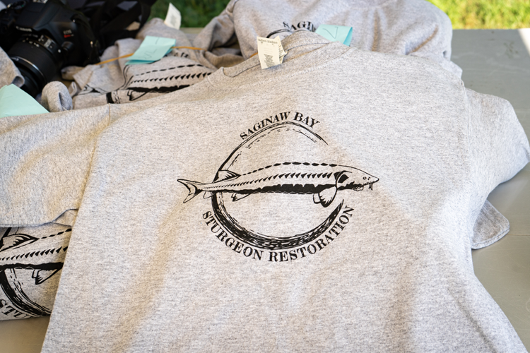 The Saginaw Bay Sturgeon Restoration Program was established in 2018 to combat the declining population. (Photo Credit: Alyssa German)