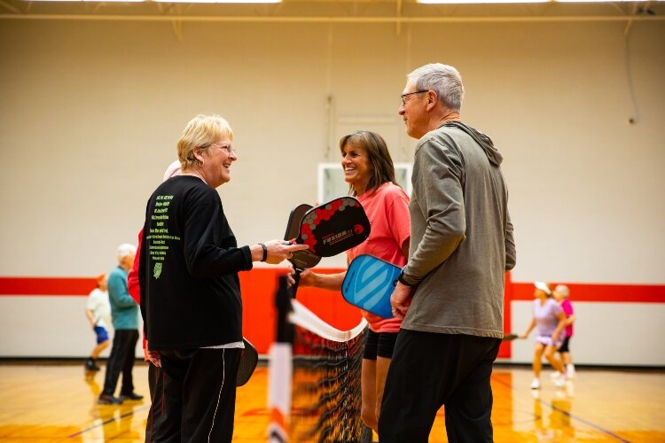 Pickleball players in Bay County are quick to invite new people to join the sport.